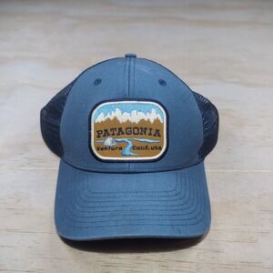 Patagonia Trucker Hat Ventura California Patch Cap Snapback READ